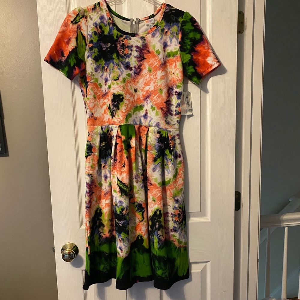 Multicolored Amelia dress.